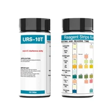 Assess Liver and Kidney Function URS 10 in 1 Urine Test Strips Bilirubin USA