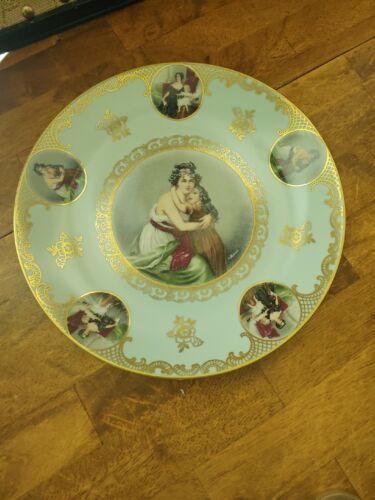 VINTAGE RARE MITTERTERICH BAVARIA GREMAN PLATE - Picture 2 of 6