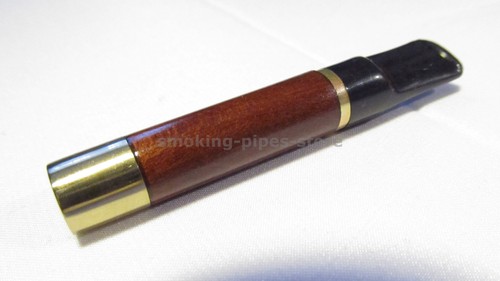 LOT 4 holz leder NORMALE Zigarettenspitze ZigarettenHalter 65 mm Handarbeit Neu - Picture 5 of 12