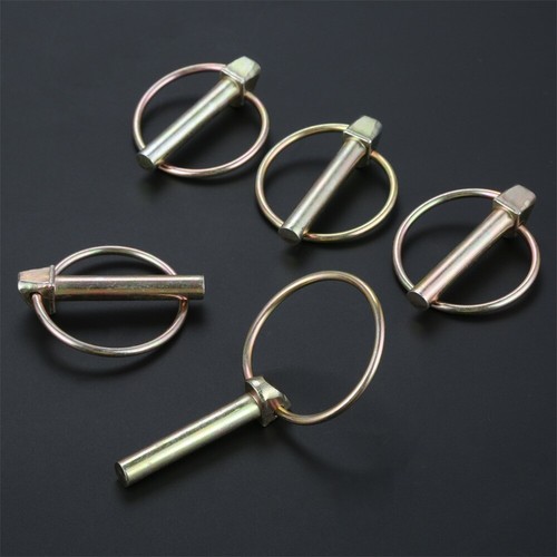 2/5/10pcs Lynch Pin Color Zinc-plated Secure Coupler Latch Jack Leg Pintle Hook - Picture 57 of 83