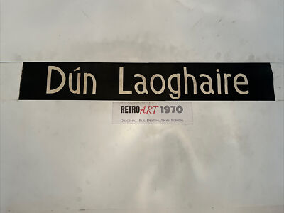 Dun Laoghaire - F811 Dublin Bus Destination Blind 35'' irisches Geschenk