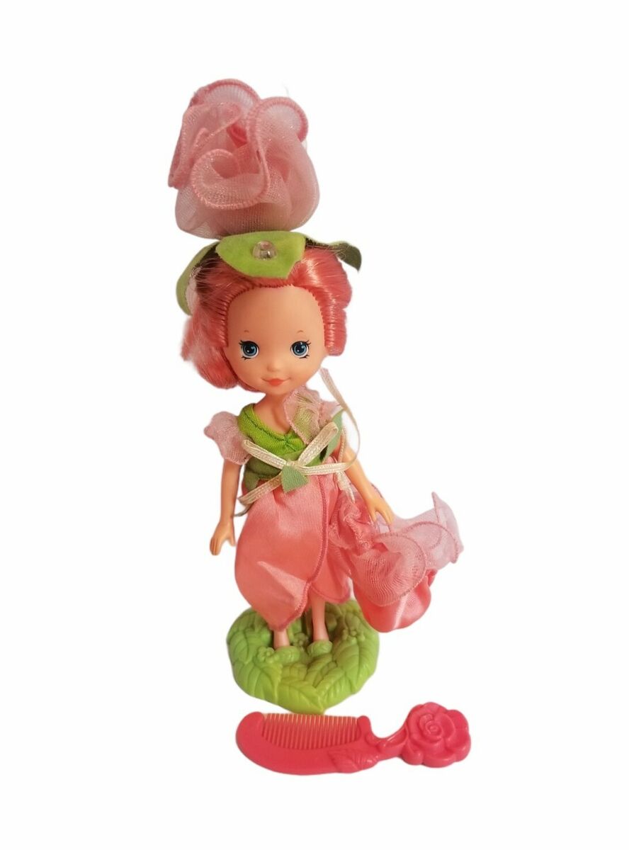 1984 Kenner Rose Petal Place rose petal doll with stand,outfit, bag and comb set 1984 Kenner Rose Petal Place rose petal doll with stand,outfit, bag and comb set
