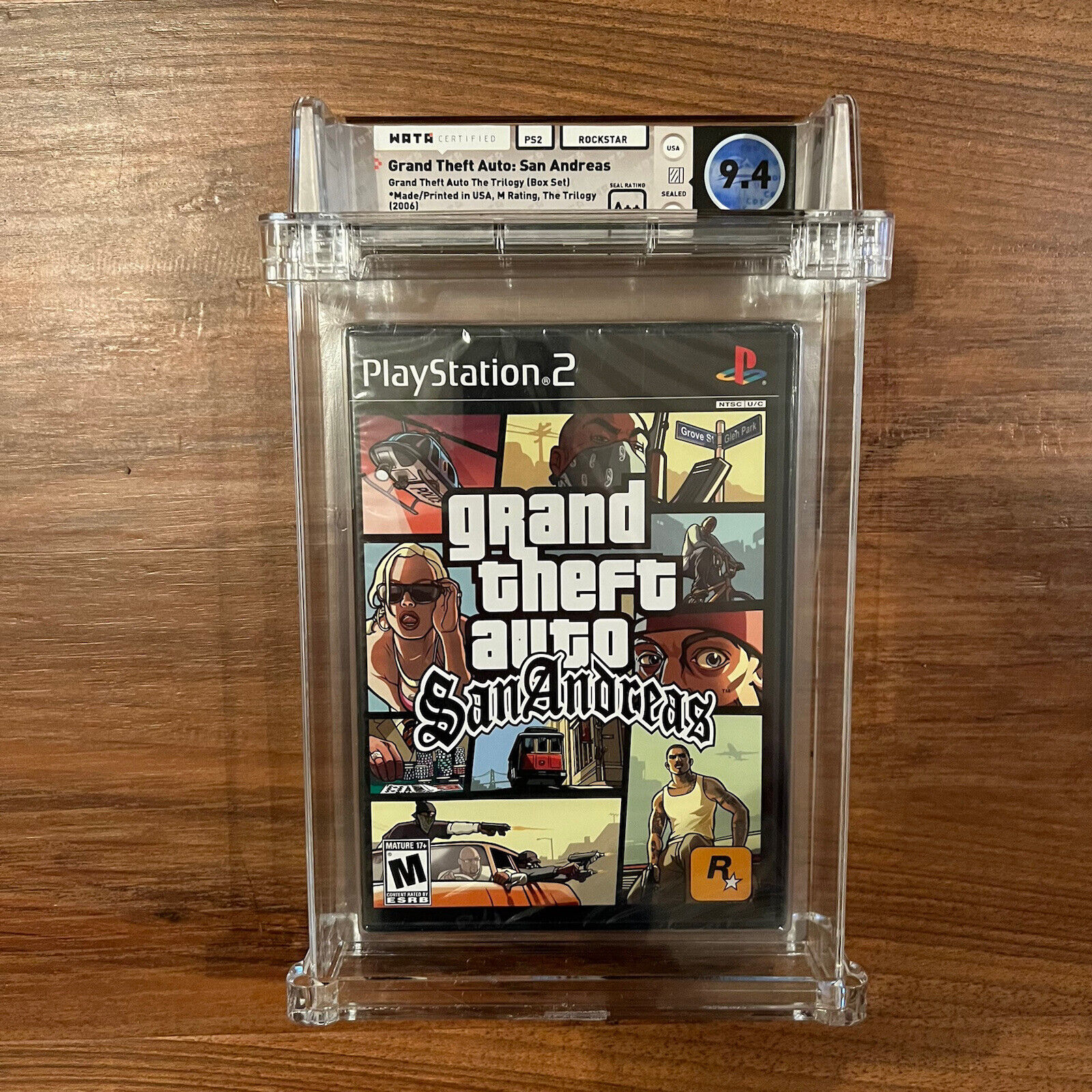 Grand Theft Auto San Andreas PlayStation 2 PS2 GTA 2006 Sealed New