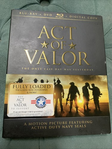 Act of Valor * new Blu ray * New Factory, Sealed Slipcover - Bild 1 von 2