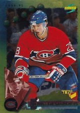 🏒 94-95 SCORE GOLD LINE PARALLEL - ERIC DESJARDINS #110 MONTREAL CANADIENS