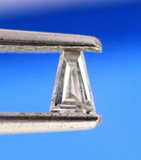 0.049 Ct 100 Certified Natural G/VS1 Diamond Loose Tapered Baguette Cut 2 MM