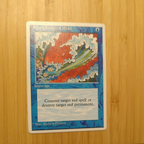 Blue Elemental Blast Alternate 4th Edition (NM) English Magic The Gathering MTG