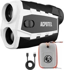 Acpotel Golf Range Finder with Slope ± 0.5 Yard Accuracy 1000 Yards Rechargeable