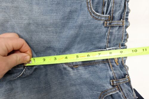 Childrens Place Boys Youth Size 12 Boot Cut Denim Blue Jeans (Adjustable Waist) - Picture 4 of 17