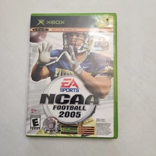NCAA Football 2005 Top Spin Microsoft Xbox UNTESTED NTSC Rated E