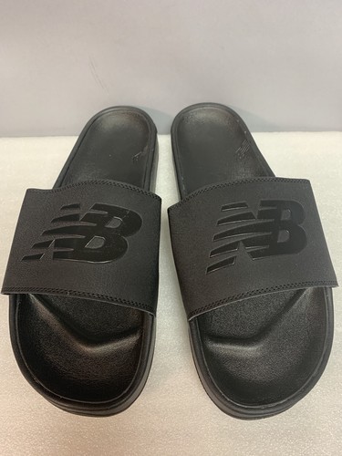 New Balance Adjustable Slides Black Sandal Men Size 13 Comfortable | eBay
