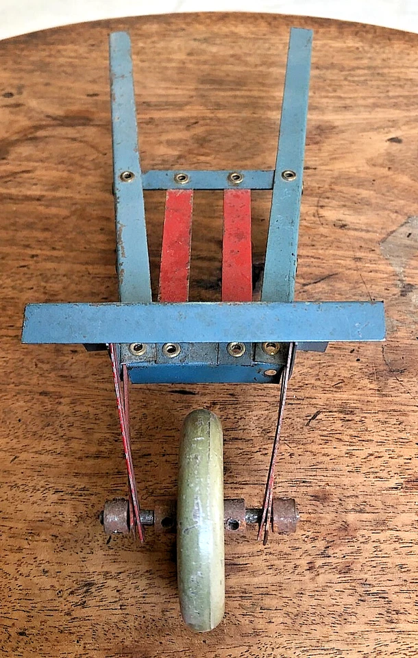JEP FORGE ACIER Brouette - Dim : 26 x 9,5 cm  - Jouet Jeu ancien - Bel état. - Photo 2/4
