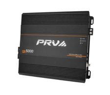 PRV Audio QS5000 1 Ohm Full Range Car Amplifier 1 Channel 5000 Watts RMS Amp