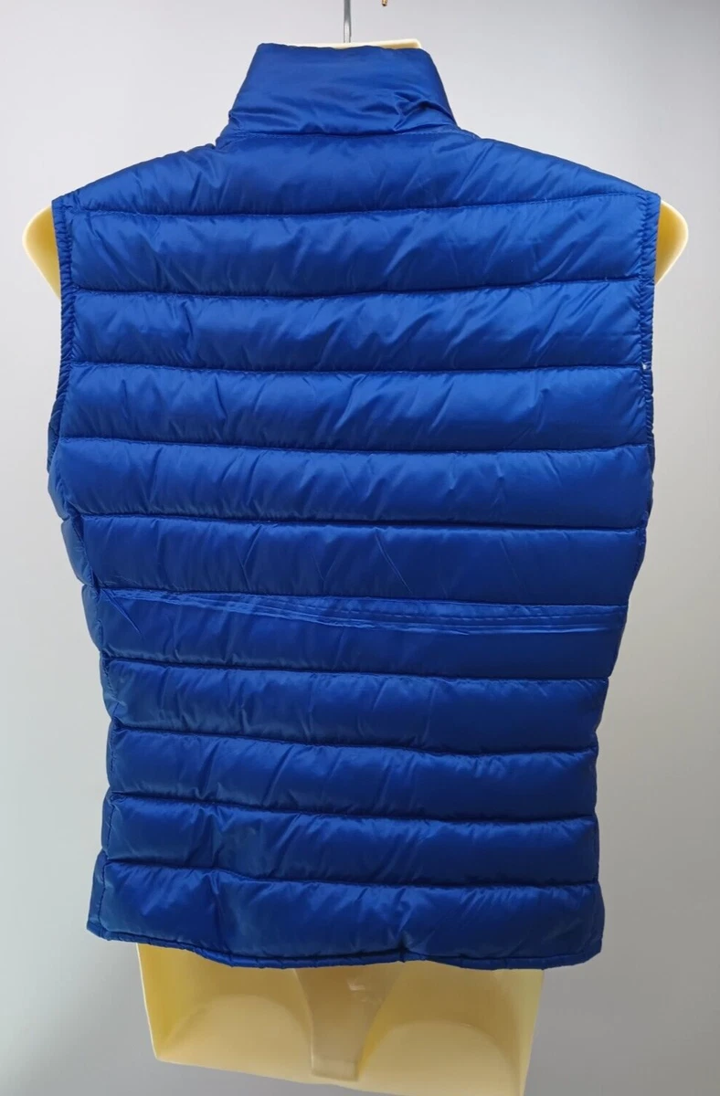 Moncler vest cheap blue