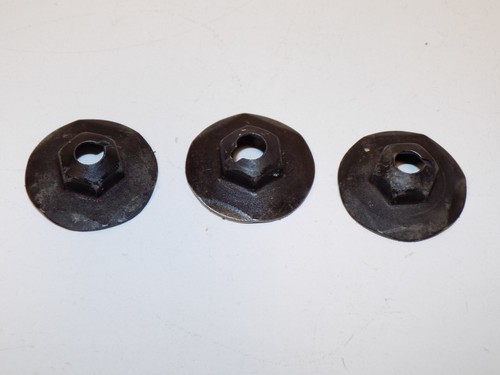 Rear Bumper Side Spoiler Mounting Nuts THREE (3) OEM 2000 Camaro 4th Gen - Picture 10 of 10