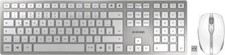 Cherry DW 9000 Slim Wireless Desktop Keyboard SET Silver