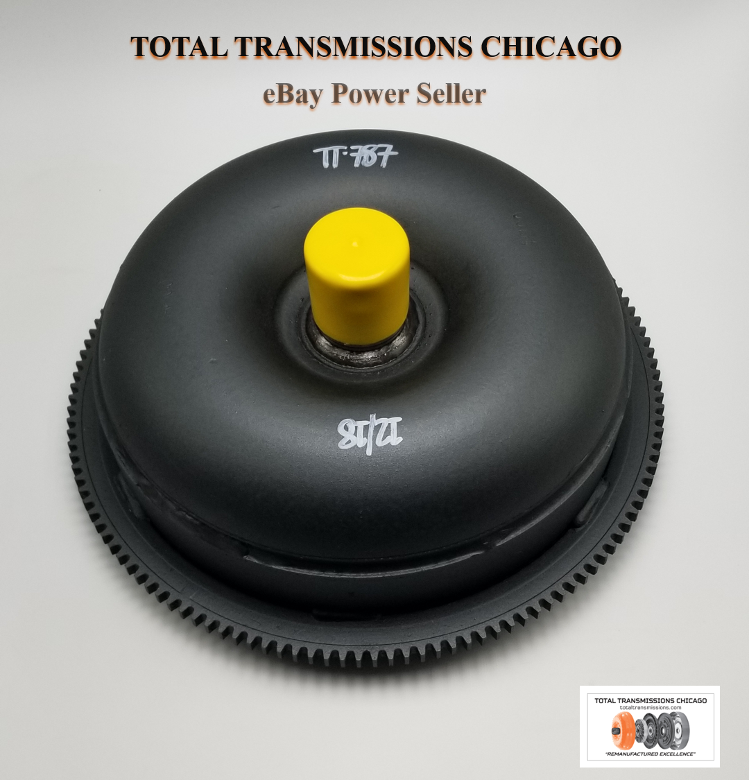 CR94LA518 46RE TORQUE CONVERTER DODGE RAM 5.2L 5.9L 90 DEGREE BOLT