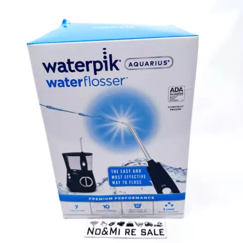Waterpik Aquarius Water Flosser Professional For Teeth, Gums, Braces Blue WP-663