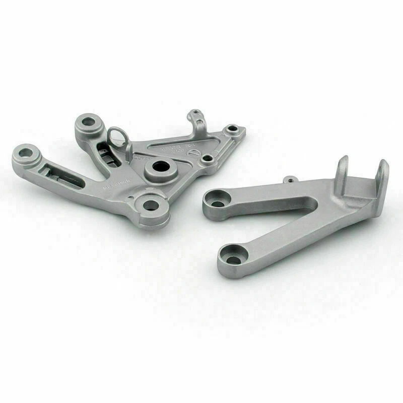Soporte delantero reposapiés estribo izquierdo derecho para Honda CBR600RR 2003-2006 VA Foto 2 de 4
