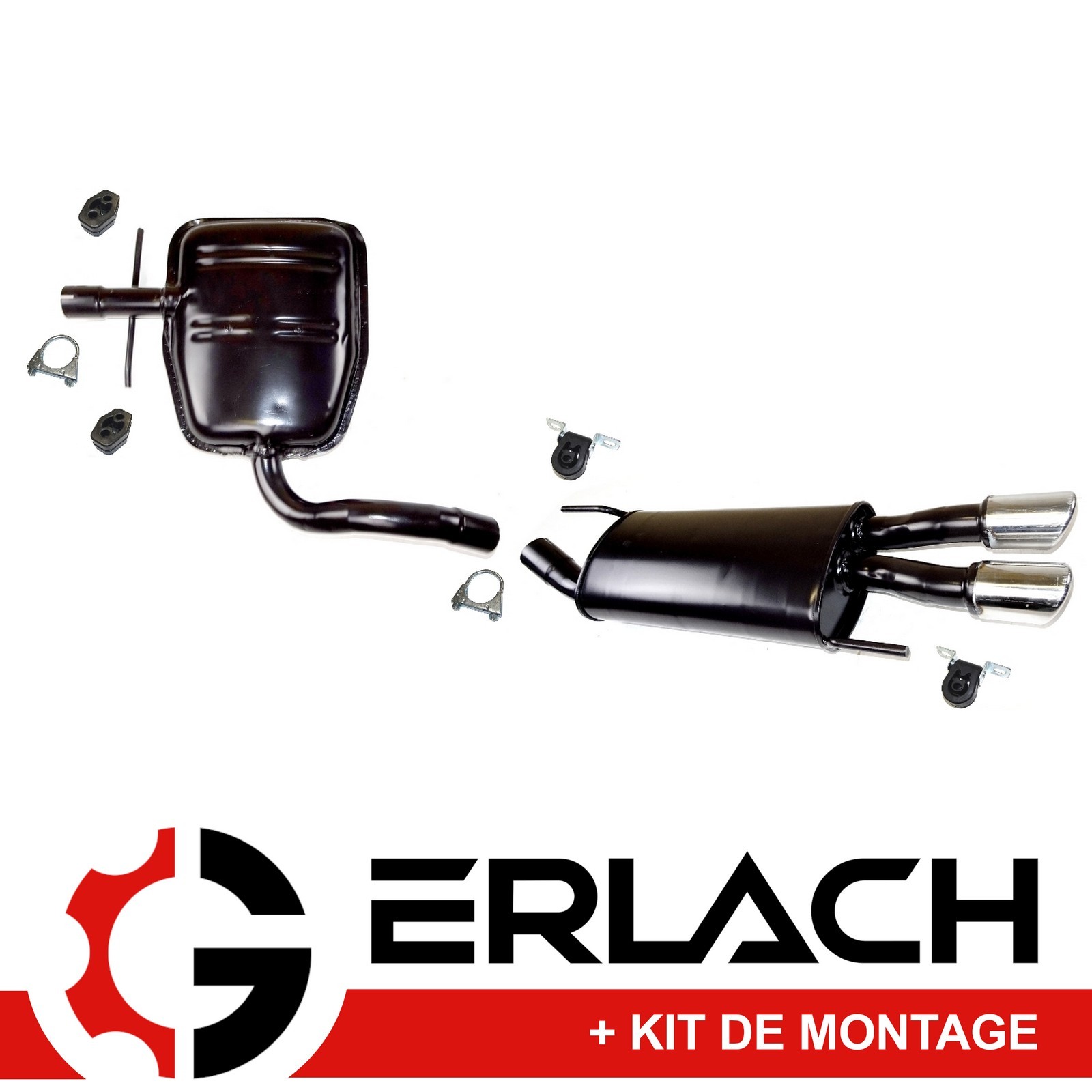 Silencieux echappement Golf 3 2.0 GTI 16V 2.8 VR6 1992 1993 1994 1995 1996 1997
