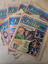Rare Find Vintage Jinty And Lindy Comics X7 1977