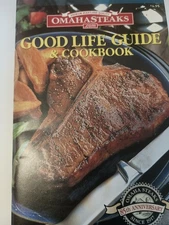 Good Life Guide Cookbook Omaha Steaks 2001-2002 Chateaubriand Rack Of Lamb C7