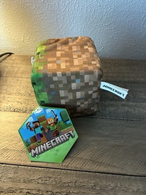 Minecraft Grass Block Plush 5'' Boxed Collectible Toy Steve Alex Video Game