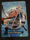 ONE PIECE!! OP13-042 SP Edward Newgate! English OP-15. NM++Mint