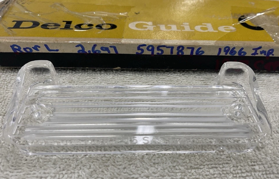 Новый из старых запасов 1966 и 1967 Chevrolet Impala & Caprice LH или RH резервный фонарь объектив - Изображение 4 из 4
