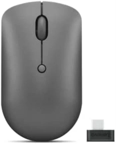 Lenovo 540 USB-C Wireless Compact Mouse (UBS-C charging, 2400 DPI, Red optical s - Image 3 of 4