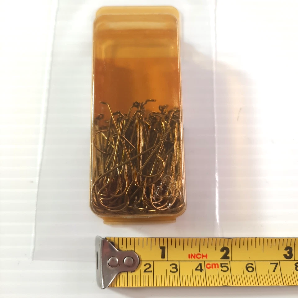 Mustad 38941 #4 Trucha Cabeza de Acero Streamer Mosca Atar Ganchos Caja 100 #18 Foto 2 de 2