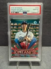 2025 Bowman Hobby Stars - Shohei Ohtani Aqua Refractor #HS4 74/125 - PSA 10