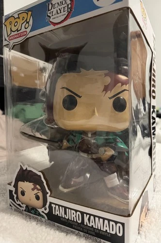 Funko Pop! Vinyl Jumbo 10 in: Demon Slayer: Kimetsu no Yaiba - Tanjiro Kamado...