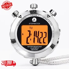 Stopwatch,Metal Stop Watch for Sports Stopwatches Timer for Sports and Compet...