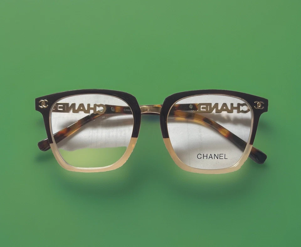 Marco de gafas Chanel, chocolate. 54,17,142,Mujer. (Precio de venta). Buena calidad Foto 3 de 4