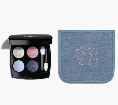 BNIB Chanel LES 4 OMBRES Multi-Effect Quadra Denim Dream Eyeshadow
