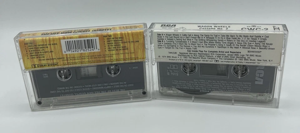 Best of the Hee Haw Gospel Quartet & Wagon Wheels No 2 CWC-2 Cassette Lot of 2 - Image 3 of 4