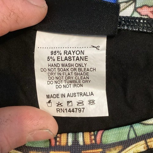 BlackMilk Cathedral Pocket Tee Size XS Black Short Sleeve - Picture 7 of 7