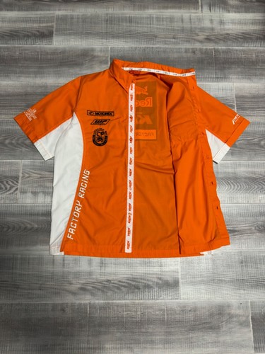 RED BULL KTM POWERWEAR FACTORY RACING SHIRT JERSEY SCORPION BAY MEN SIZE XXL - Picture 8 of 15