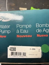 Engine Water Pump-Water Pump (Standard) Genuine Gates 42300 NOS