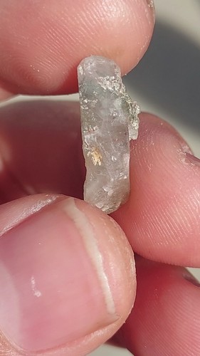 DT Ajoite, Chlorite, & Hematite included Quartz South Africa 5cts - Picture 4 of 16