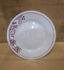 Corelle Berries & Leaves 8-1/2" Luncheon/Salad Plate. No Chips Or Cracks