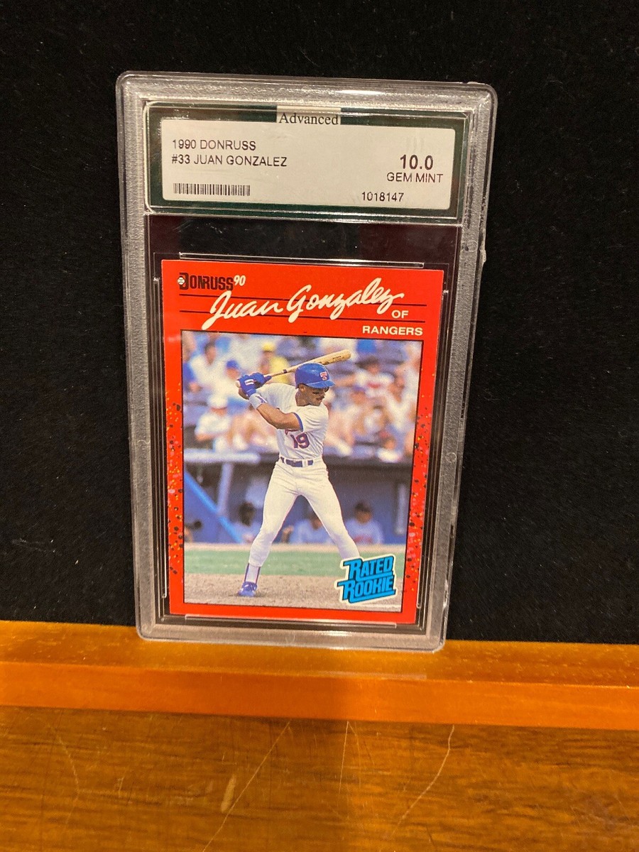 1990 Donruss Juan Gonzalez (Rookie Card) # 33 | eBay
