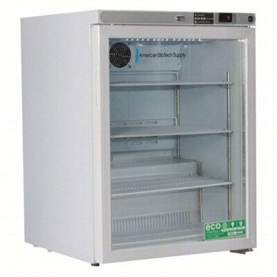 AMERICAN BIOTECH SUPPLY ABT-HC-UCFS-0204G LAB REFIGERATOR, 49YN94, NEW!!