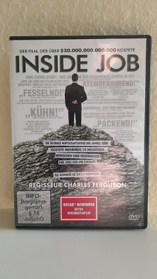 DVD Inside Job Regisseur Charles Ferguson 2010 englisch italienisch Untertitel