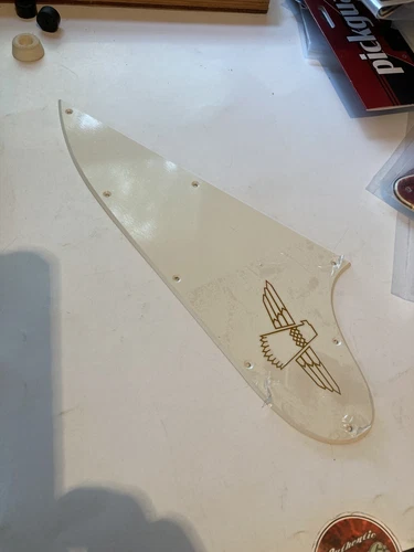 Solid Parchment Pickguard for Greco TB750 Thunderbird