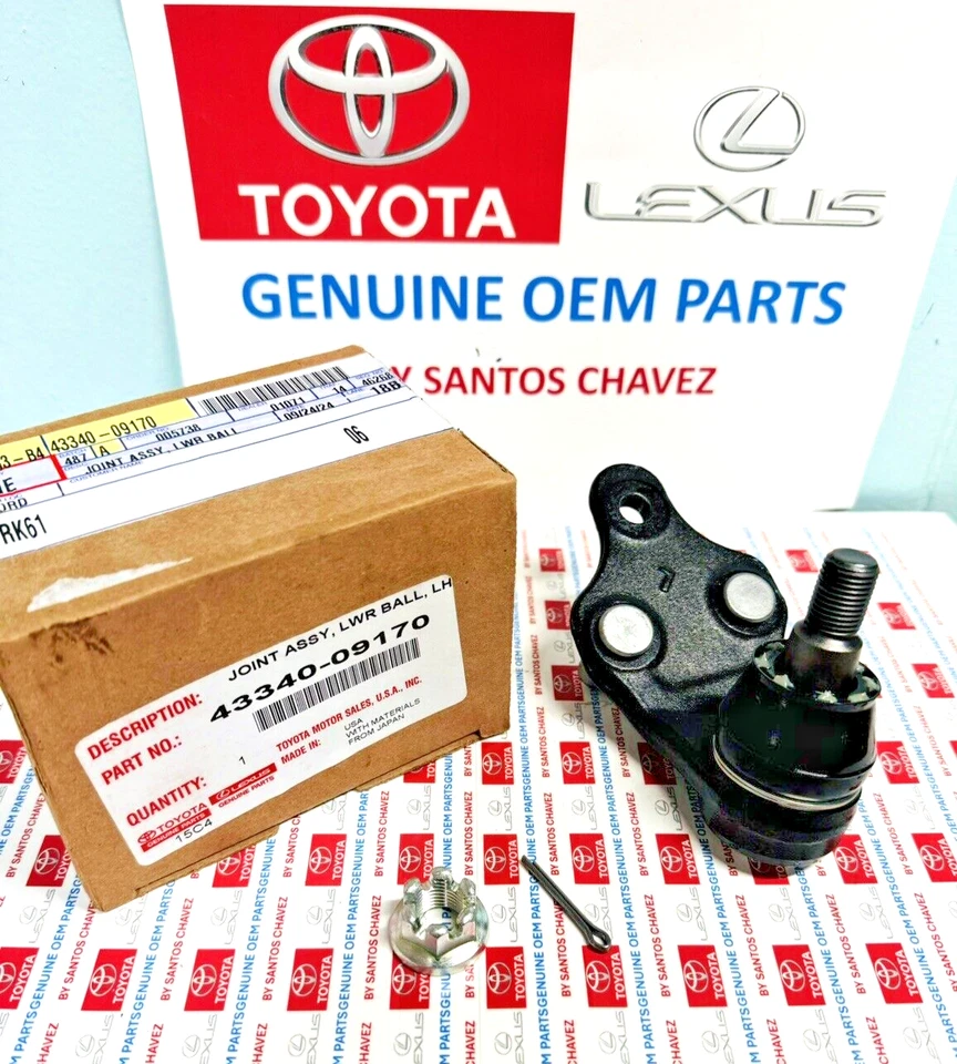 Lexus ES350 2016-2018, ES300h rótula delantera inferior derecha/izquierda pieza original OEM Foto 4 de 4