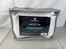 Bedgear Performance Knee Pillow - Hourglass Design Ideal for Legs and Head 