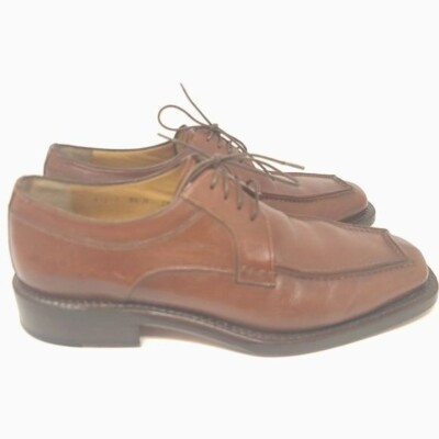 Bruno Magli Cristoforo Brown Italian Leather Oxford Shoes  display picture 1