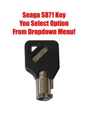 Seaga & HY-800 900 Vending Machine Key Option S871 S872 S873 S874 S875 S876 S877